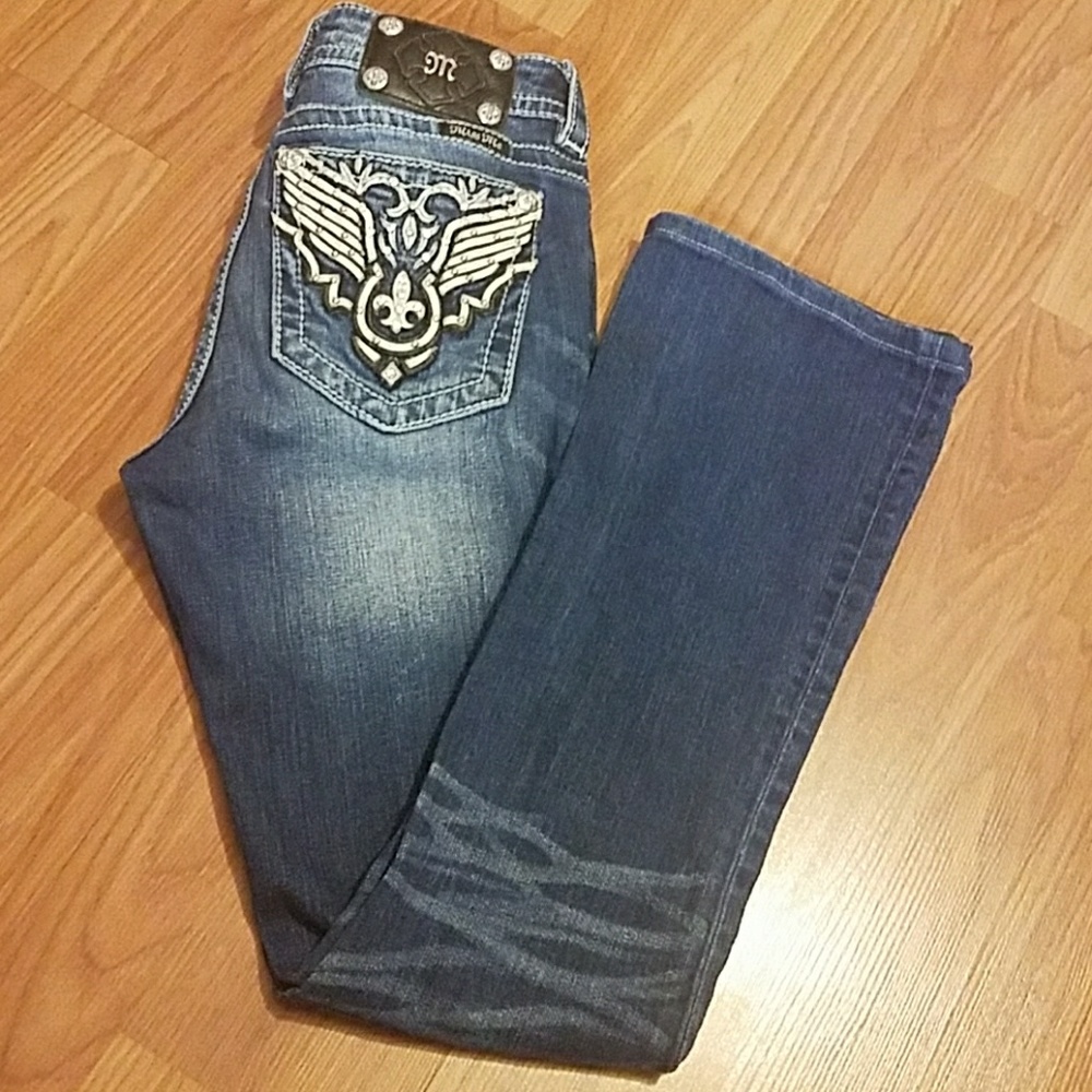 Miss me mid-rise boot cut jeans